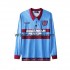Koszulka West Ham United Retro Męska Stroje Domowe 1995-1996 Długie Rękawy
