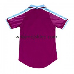 Koszulka West Ham United Retro Męska Stroje Domowe 1999-2001 Krótkie Rękawy