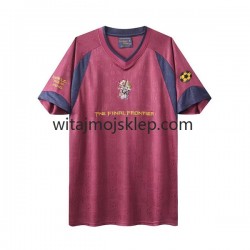 Koszulka West Ham United Iron Maiden Retro Męska Stroje Wyjazdowe 2010 Krótkie Rękawy