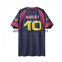 Koszulka West Ham United Iron Maiden Retro Męska Stroje Domowe 2010 Krótkie Rękawy