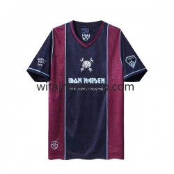 Koszulka West Ham United Iron Maiden Retro Męska Stroje Domowe 2011 Krótkie Rękawy