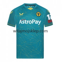 Koszulka Wolverhampton Wanderers Męska Stroje Wyjazdowe 2022-2023 Krótkie Rękawy