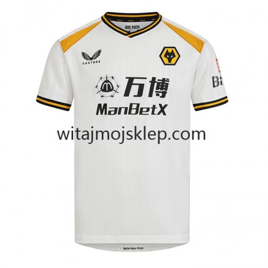 Koszulka Wolverhampton Wanderers Męska Trzeci Strój 2022-2023 Krótkie Rękawy