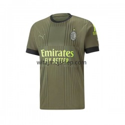 Koszulka AC Milan Męska Trzeci Strój 2022-2023 Krótkie Rękawy
