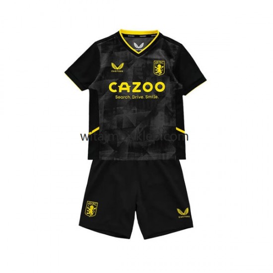 Koszulka Aston Villa Dziecięca Trzeci Strój 2022-2023 Krótkie Rękawy