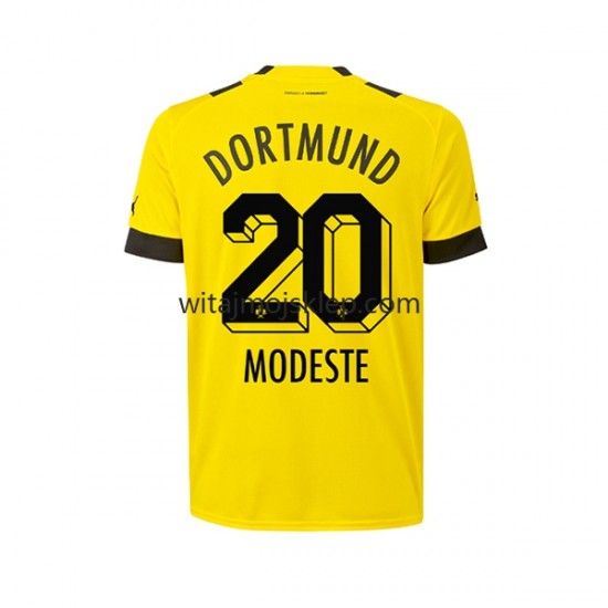 Koszulka Borussia Dortmund Anthony Modeste 20 Męska Stroje Domowe 2022-2023 Krótkie Rękawy