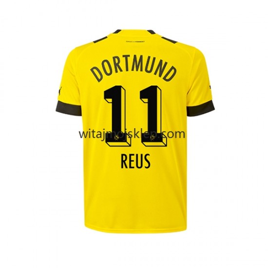 Koszulka Borussia Dortmund Marco Reus 11 Męska Stroje Domowe 2022-2023 Krótkie Rękawy