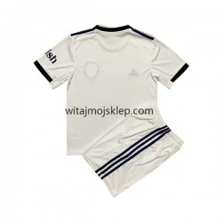 Koszulka Leeds United Dziecięca Stroje Domowe 2022-2023 Krótkie Rękawy