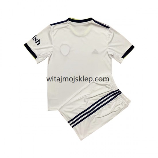 Koszulka Leeds United Dziecięca Stroje Domowe 2022-2023 Krótkie Rękawy