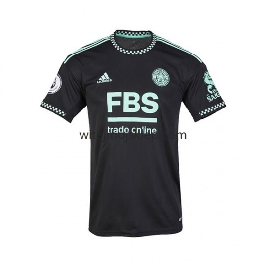 Koszulka Leicester City Męska Stroje Wyjazdowe 2022-2023 Krótkie Rękawy