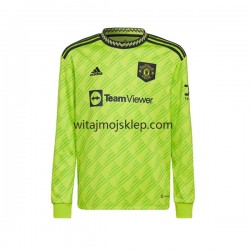 Koszulka Manchester United Męska Trzeci Strój 2022-2023 Długie Rękawy