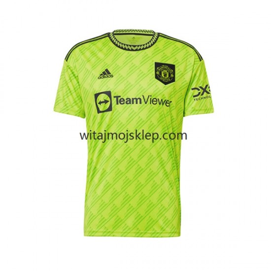 Koszulka Manchester United Męska Trzeci Strój 2022-2023 Krótkie Rękawy