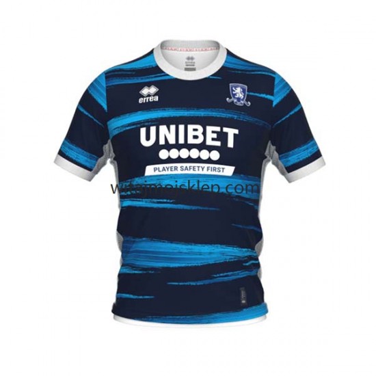 Koszulka Middlesbrough Męska Stroje Wyjazdowe 2022-2023 Krótkie Rękawy