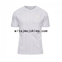 Koszulka Reprezentacja Danii Męska Stroje Wyjazdowe World Cup 2022 Krótkie Rękawy