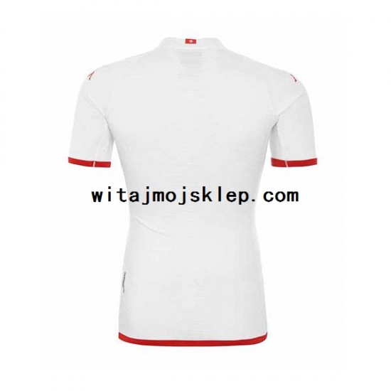 Koszulka Reprezentacja Tunezji Męska Stroje Wyjazdowe World Cup 2022 Krótkie Rękawy