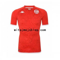 Koszulka Reprezentacja Tunezji Męska Stroje Domowe World Cup 2022 Krótkie Rękawy