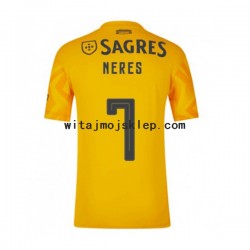 Koszulka Benfica David Neres 7 Męska Stroje Wyjazdowe 2022-2023 Krótkie Rękawy