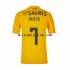 Koszulka Benfica David Neres 7 Męska Stroje Wyjazdowe 2022-2023 Krótkie Rękawy