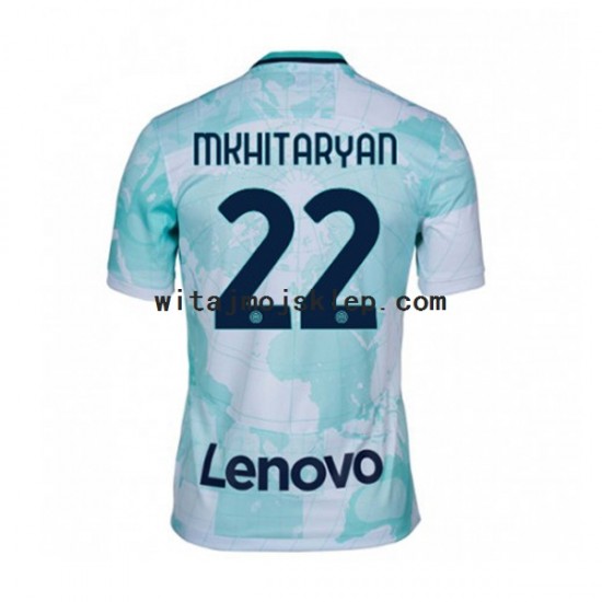 Koszulka Inter Mediolan Henrikh Mkhitaryan 22 Męska Stroje Wyjazdowe 2022-2023 Krótkie Rękawy