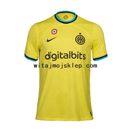 Koszulka Inter Mediolan Męska Trzeci Strój 2022-2023 Krótkie Rękawy