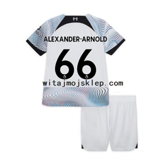Koszulka Liverpool Alexander-Arnold 66 Dziecięca Stroje Wyjazdowe 2022-2023 Krótkie Rękawy