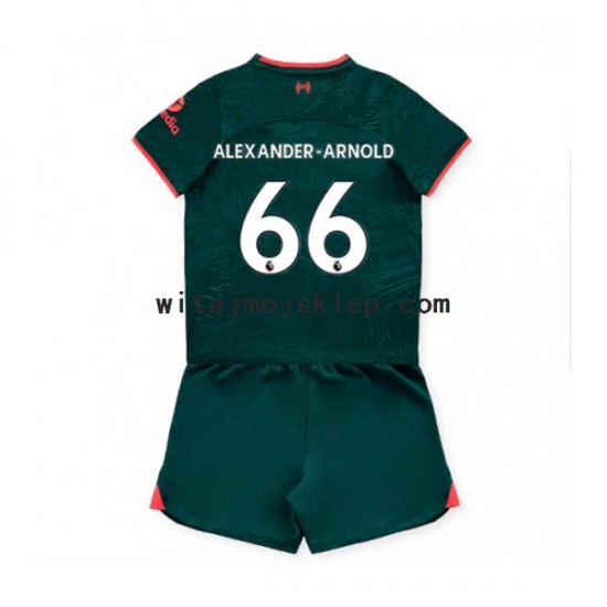 Koszulka Liverpool Alexander-Arnold 66 Dziecięca Trzeci Strój 2022-2023 Krótkie Rękawy