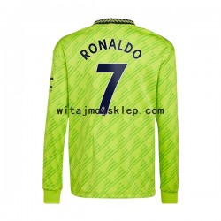 Koszulka Manchester United Cristiano Ronaldo Męska Trzeci Strój 2022-2023 Długie Rękawy