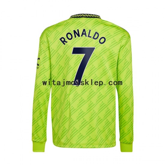 Koszulka Manchester United Cristiano Ronaldo Męska Trzeci Strój 2022-2023 Długie Rękawy
