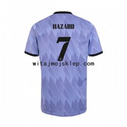 Koszulka Real Madryt Eden Hazard 7 Męska Stroje Wyjazdowe 2022-2023 Krótkie Rękawy