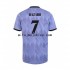 Koszulka Real Madryt Eden Hazard 7 Męska Stroje Wyjazdowe 2022-2023 Krótkie Rękawy
