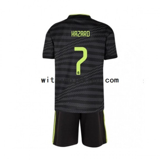 Koszulka Real Madryt Eden Hazard 7 Dziecięca Trzeci Strój 2022-2023 Krótkie Rękawy