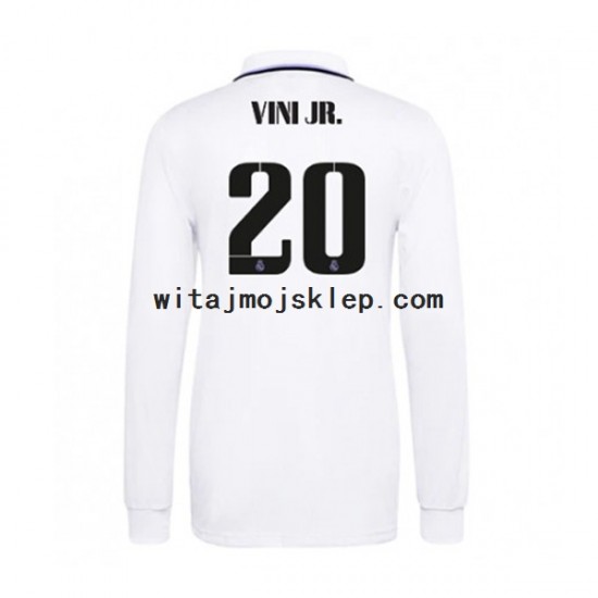 Koszulka Real Madryt Vinicius Junior 20 Męska Stroje Domowe 2022-2023 Długie Rękawy