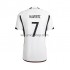 Koszulka Reprezentacja Niemiec Havertz 7 Męska Stroje Domowe World Cup 2022 Krótkie Rękawy