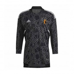 Koszulka Reprezentacja Belgii Bramkarskie Męska Stroje Domowe World Cup 2022 Długie Rękawy