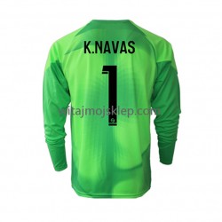 Koszulka Paris Saint-Germain Keylor Navas 1 Bramkarskie Męska Stroje Domowe 2022-2023 Długie Rękawy