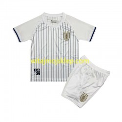 Koszulka Reprezentacja Urugwaju Dziecięca Stroje Wyjazdowe 2024 Krótkie Rękawy