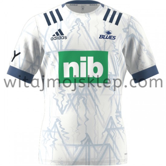 Koszulka Auckland Blues Rugby Stroje Wyjazdowe 2020 Krótkie Rękawy
