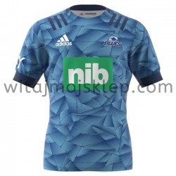 Koszulka Auckland Blues Rugby Stroje Domowe 2020 Krótkie Rękawy