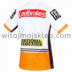 Koszulka Brisbane Broncos Rugby Stroje Wyjazdowe 2021 Krótkie Rękawy
