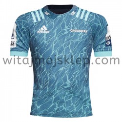 Koszulka Crusaders Rugby Stroje Wyjazdowe 2020 Krótkie Rękawy