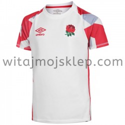 Koszulka Reprezentacja Anglii w Rugby 7S Stroje Domowe 2020-2021 Krótkie Rękawy