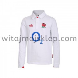 Koszulka Reprezentacja Anglii w Rugby Classic Stroje Domowe 2020-2021 Długie Rękawy