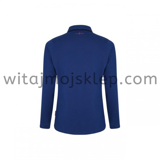 Koszulka Reprezentacja Anglii w Rugby Classic Damska Stroje Wyjazdowe 2020-2021 Długie Rękawy