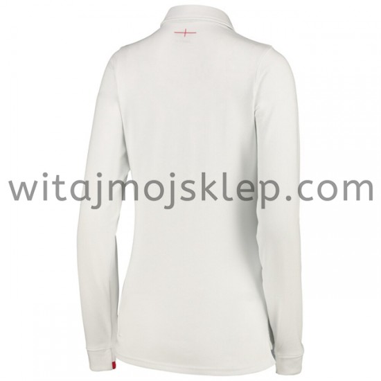 Koszulka Reprezentacja Anglii w Rugby Classic Damska Stroje Domowe 2020-2021 Długie Rękawy