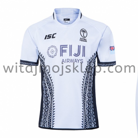 Koszulka Reprezentacja Fidżi w Rugby Stroje Domowe 2020 Krótkie Rękawy