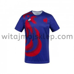 Koszulka Reprezentacja Francji w Rugby 7S Stroje Domowe 2020-2021 Krótkie Rękawy