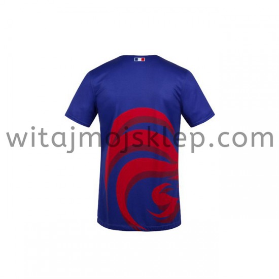 Koszulka Reprezentacja Francji w Rugby 7S Stroje Domowe 2020-2021 Krótkie Rękawy