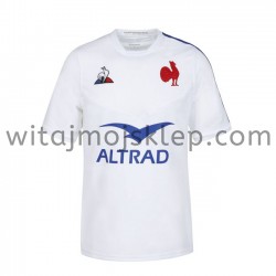 Koszulka Reprezentacja Francji w Rugby Stroje Wyjazdowe 2020-2021 Krótkie Rękawy