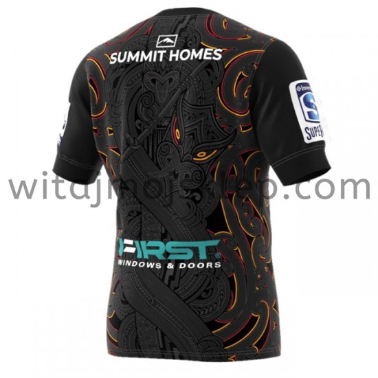 Koszulka Hamilton Chiefs Rugby Stroje Domowe 2020-2021 Krótkie Rękawy