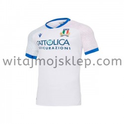 Koszulka Reprezentacja Włoch w Rugby Stroje Wyjazdowe 2020-2021 Krótkie Rękawy